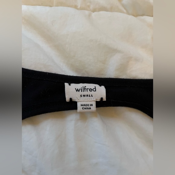 Wilfred Black Mini Dress - Picture 4 of 6